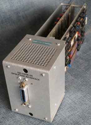 P7001 GPIB interface, rear view