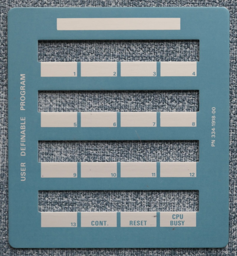 354-1918-00 Blank user card in blue