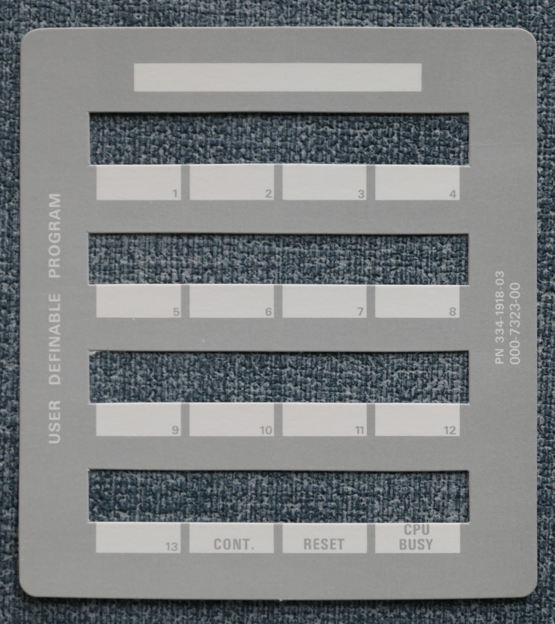 354-1918-02 Blank user card in grey