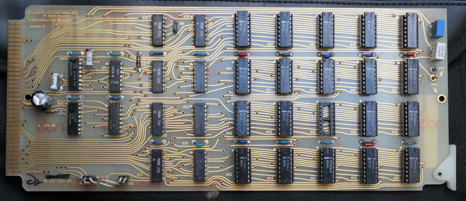 Memory board with missing U62